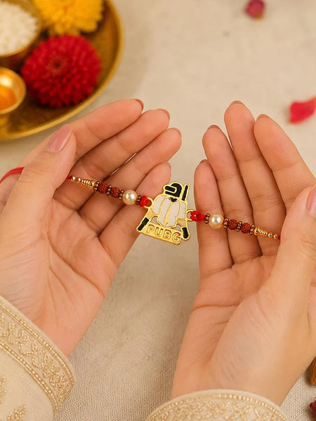 PUBG Gamer Kids Rakhi | Raksha Bandhan Gift for Brother & Gaming Lovers