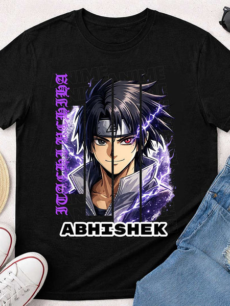 Personalized Anime Shadow Ninja Name T-Shirt