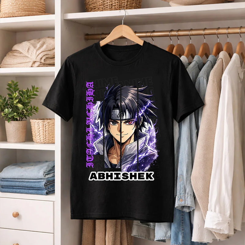 Personalized Anime Shadow Ninja Name T-Shirt