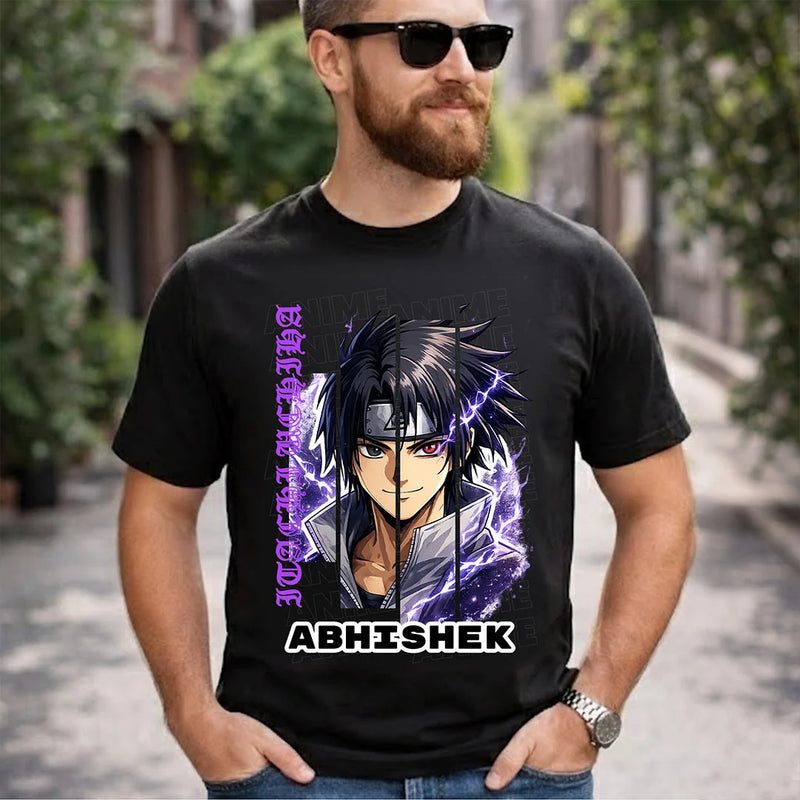 Personalized Anime Shadow Ninja Name T-Shirt