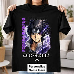 Personalized Anime Shadow Ninja Name T-Shirt