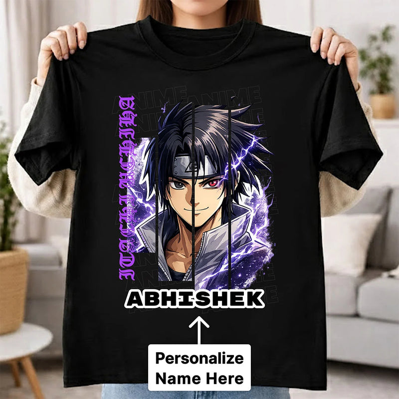 Personalized Anime Shadow Ninja Name T-Shirt