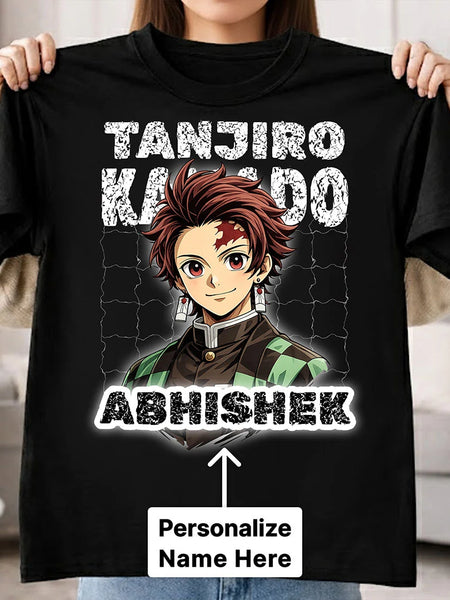 Personalized Anime Slayer Inspired T-Shirt
