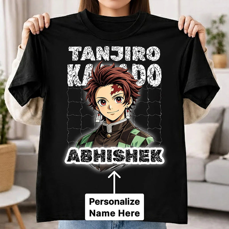 Personalized Anime Slayer Inspired T-Shirt