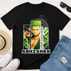 Personalized Anime Swordsman T-Shirt