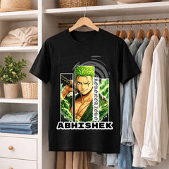 Personalized Anime Swordsman T-Shirt