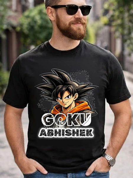 Personalized GOKU Anime T-Shirt