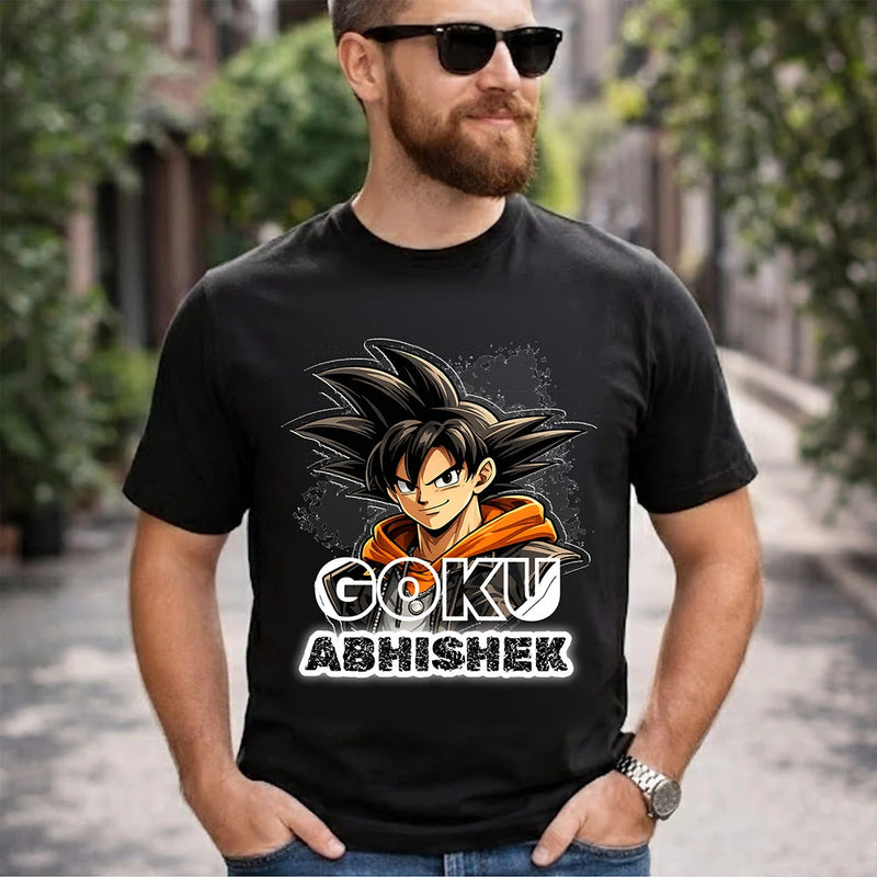 Personalized GOKU Anime T-Shirt