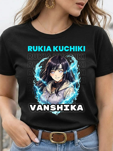 Personalized Rukia Kuchiki Anime T-Shirt
