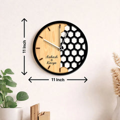 Personalized Couple Designer Wall Clock-11