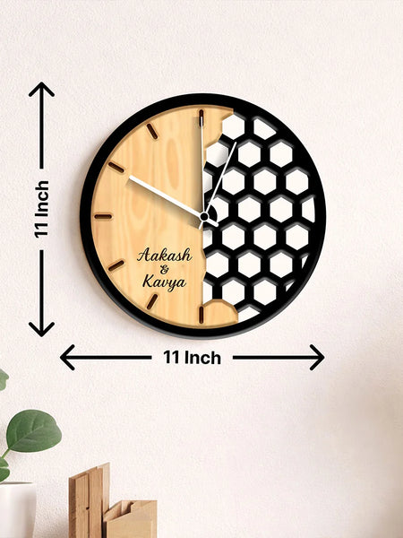 Personalized Couple Designer Wall Clock-11