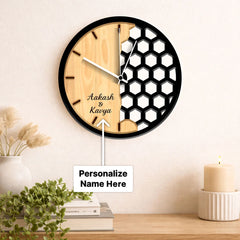 Personalized Couple Designer Wall Clock-11
