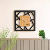 Personalized Geometric Wooden Wall Clock