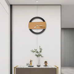 Personalized Wooden Round Wall Clock