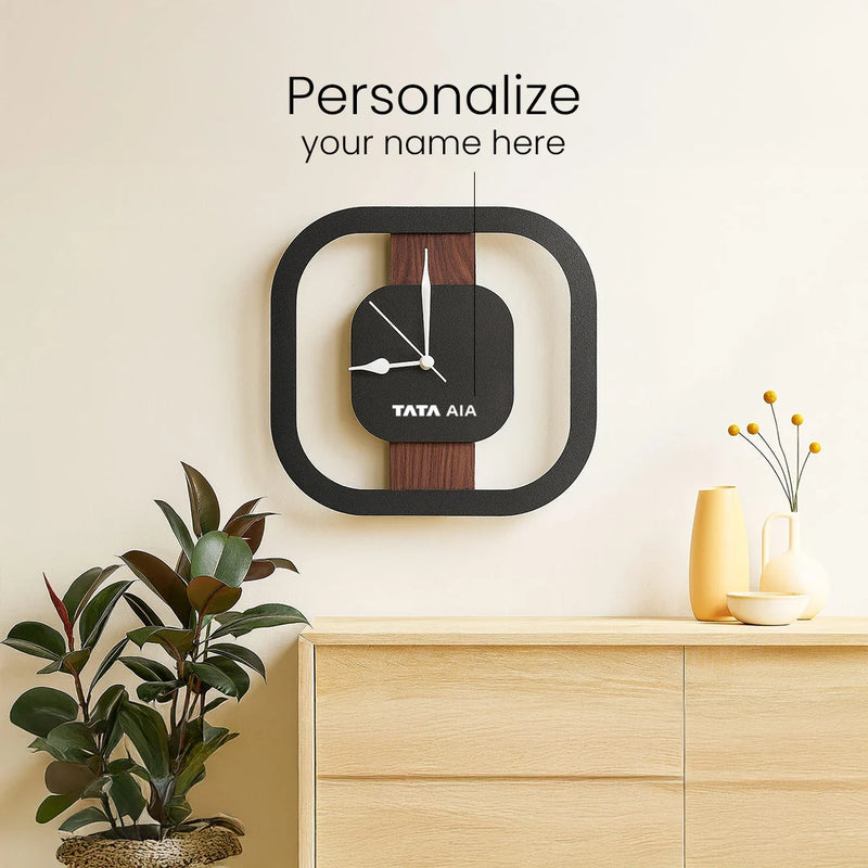 Personalized Wooden Wall Clock