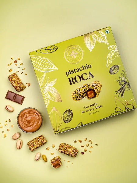 Cacao Springs Pistachio Roca 180gm(15pcs)