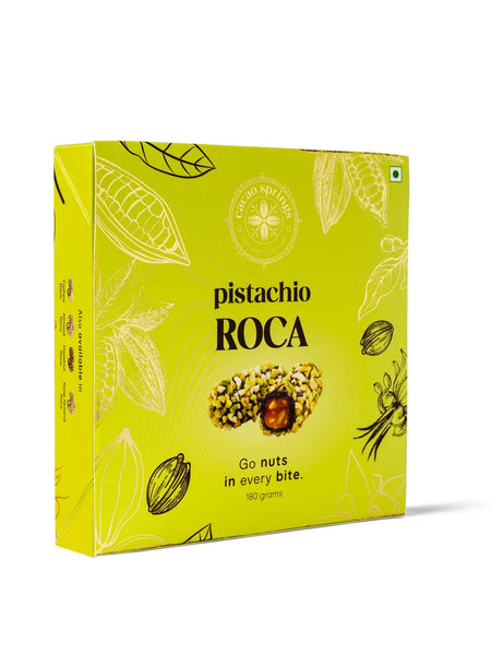 Cacao Springs Pistachio Roca 180gm(15pcs)