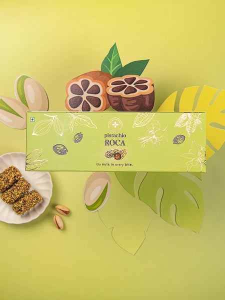 Cacao Springs Pistachio Roca 60gm(5pcs)