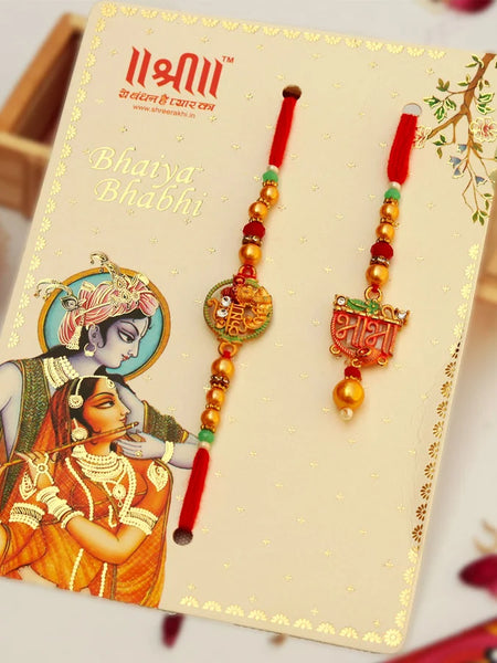 Radha Krishna Couple Rakhi for Raksha Bandhan