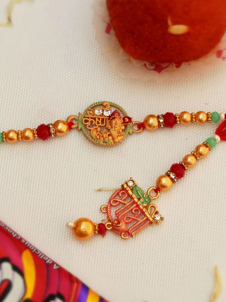 Radha Krishna Couple Rakhi for Raksha Bandhan