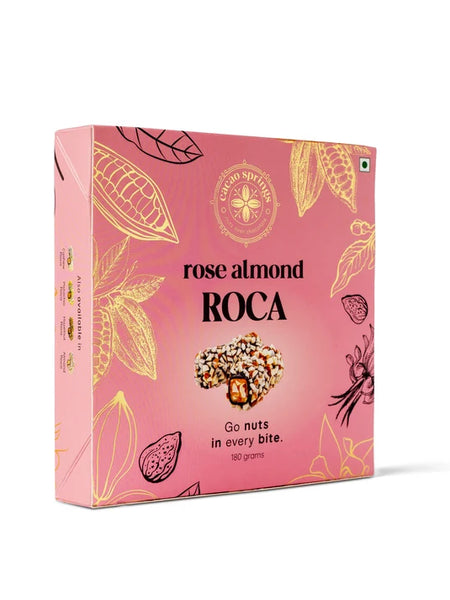 Cacao Springs Rose Almond Roca 180gm(15pcs)