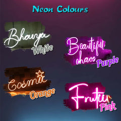 Shree Radha Customized Neon Name Light Frames-15