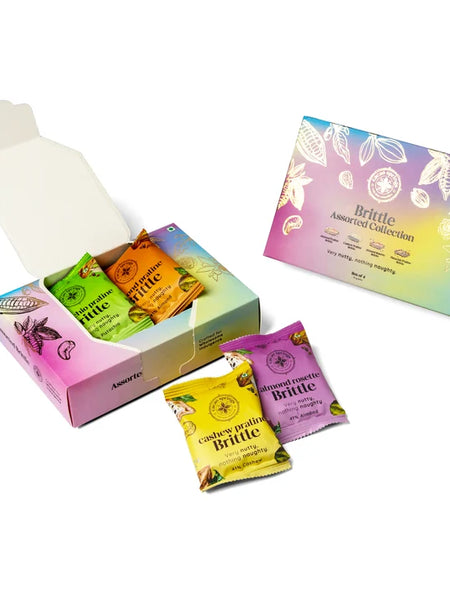 Cacao Springs Assorted Brittle Collection 4pc